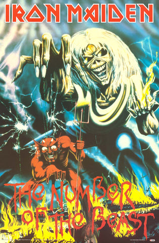 Iron Maiden Number of the Beast Poster 24x36