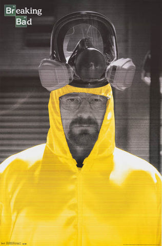 Breaking Bad Walter White Hazmat Poster