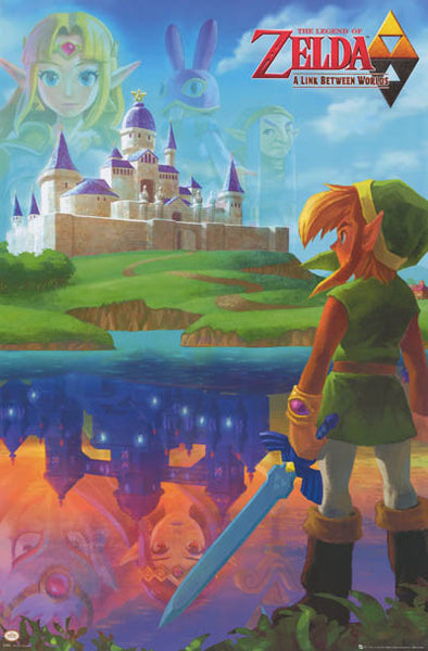 Legend of Zelda Link Between Worlds Poster 24x36 – BananaRoad