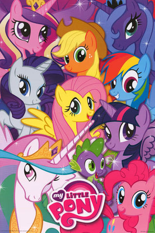 My Little Pony Cartoon Poster