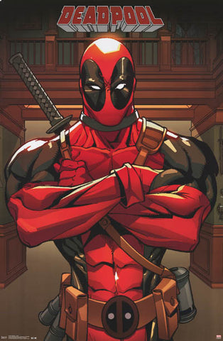 Deadpool Marvel Comics Poster