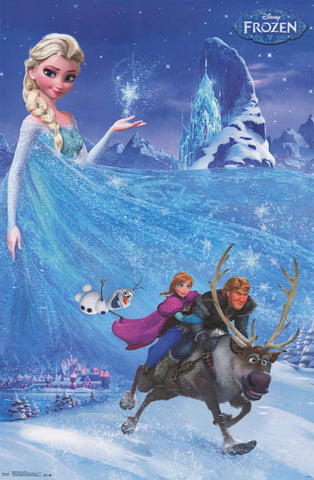 Frozen Disney Movie Poster