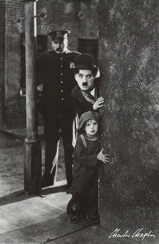 Charlie Chaplin The Kid Movie Poster