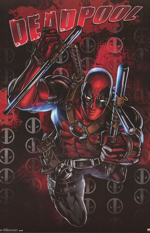 Deadpool Marvel Comics Poster