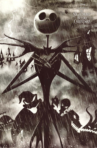 Nightmare Before Christmas Jack Skellington Poster