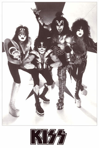 KISS Classic Band Portrait Poster 24x36