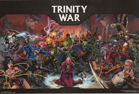 DC Comics Trinity War Poster
