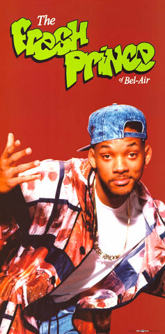 The Fresh Prince of Bel-Air Will Smith Poster 12x24
