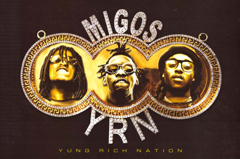 Migos Y.R.N Poster 24x36