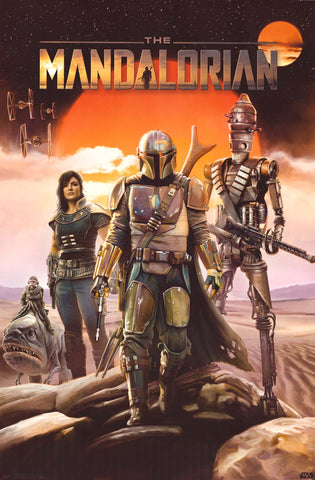 Star Wars: The Mandalorian 22"x34"