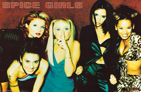 The Spice Girls Group Portrait 1997 Poster