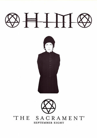 Poster: HIM The Sacrament (25"x35")