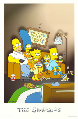 The Simpsons Family Portrait Poster 24x36