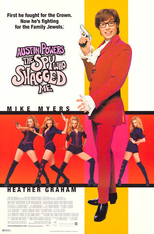 Austin Powers Spy Who Shagged Me Movie Poster 22x34