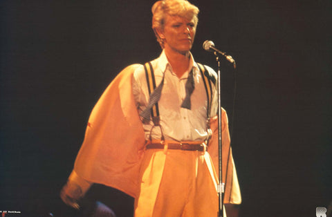 David Bowie Live 1984 Poster 23x33