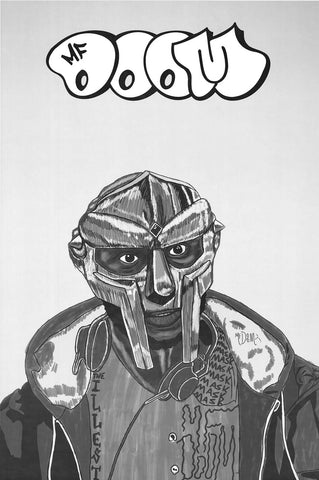 Poster: MF Doom - Artwork (24"x36")