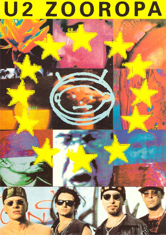 U2 Zooropa Poster 23x33