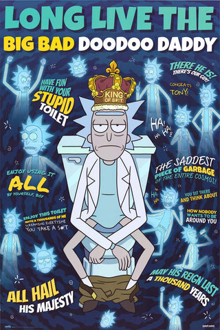 Rick and Morty - Big Bad Doodoo Daddy (24"x36")