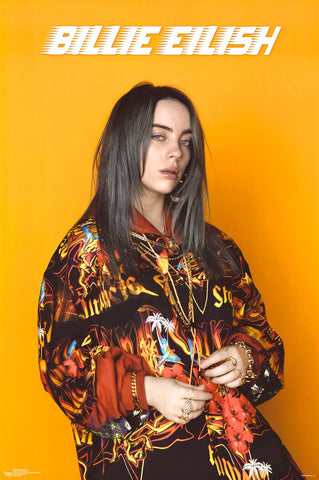 Poster: Billie Eilish Portrait 24x36