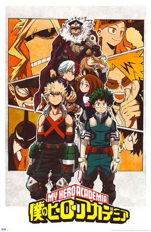 Poster: My Hero Academia - Characters 22x34