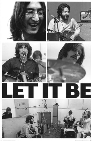 Poster: The Beatles - Let it Be Collage (22"x34")
