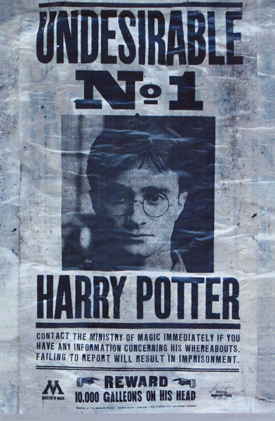 Poster: Harry Potter - Undesirable #1 (22x34) – BananaRoad
