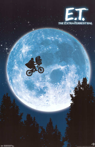 E.T. The Extra-Terrestrial Movie Poster
