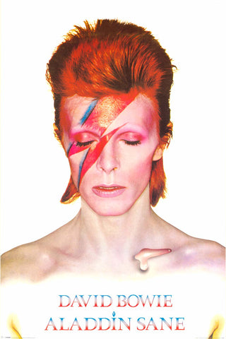 David Bowie Aladdin Sane Poster