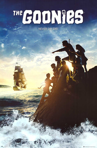 The Goonies - Never Say Die Poster