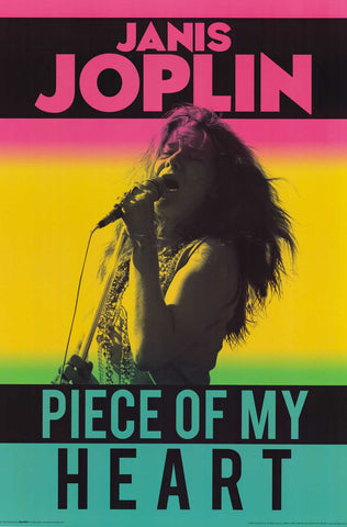 Poster: Janis Joplin - Piece of My Heart 