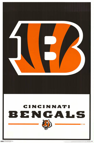 Poster: Cincinnati Bengals NFL - Logo