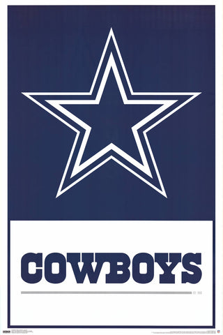 Poster: Dallas Cowboys - Logo