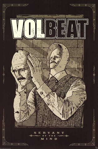 Poster: VolBeat - Servant of the Mind