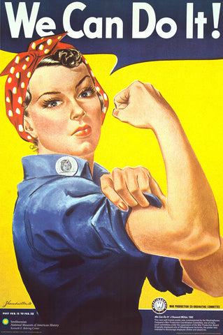 Rosie the Riveter Poster