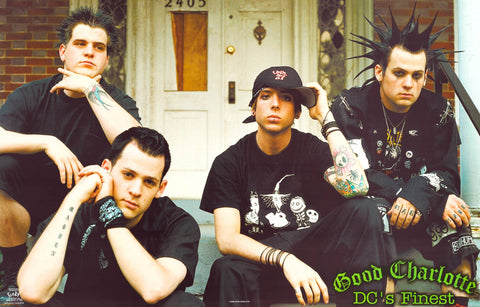 Good Charlotte 2002 Band Poster