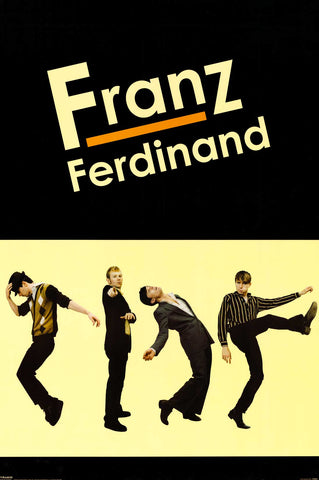 Franz Ferdinand Band 2004 Poster 24x36