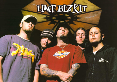 Limp Bizkit 2001 Band Portrait Poster 24x34