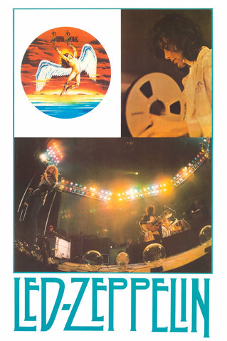 Poster: Led Zeppelin - Live Pics 