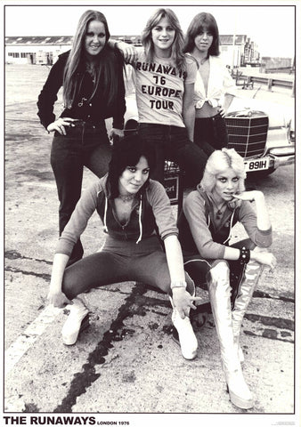 Poster: The Runaways - London 1976