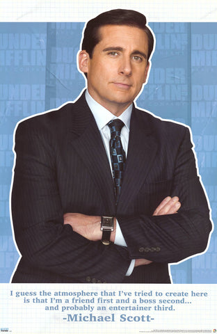 The Office Michael Scott TV Show Poster 