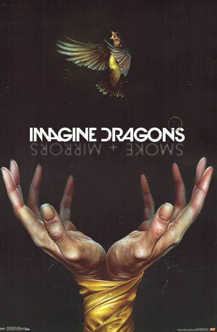 Poster: Imagine Dragons Smoke and Mirrors