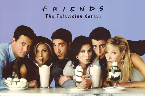 Friends Milkshakes TV Show Cast Poster 24x36