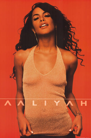 Poster: Aaliyah - The Red Album