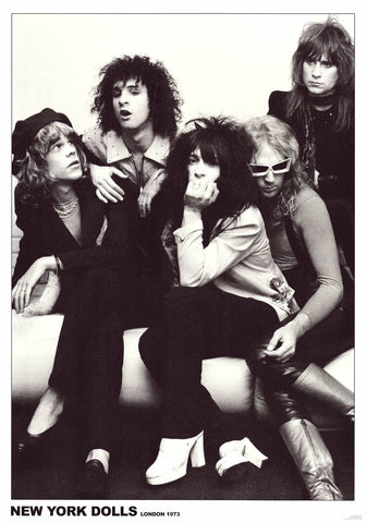 Poster: New York Dolls - London 1973