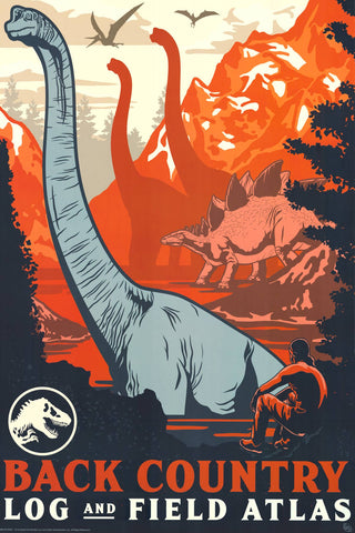 Poster: Jurassic World - Travel Poster