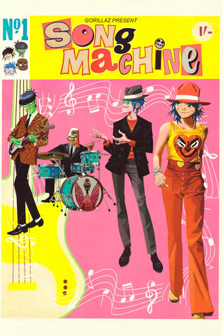 Poster: Gorillaz - Song Machine 