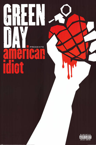 Poster: Green Day - American Idiot