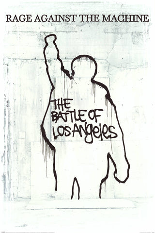 Poster: Rage Against the Machine - The Battle of Los Angeles