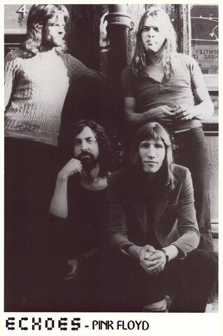 Pink Floyd Echoes Band Portrait Poster