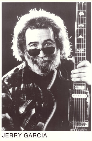 Jerry Garcia Portrait Grateful Dead Poster 